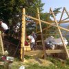 zastřešení kamenného baru 07/2010